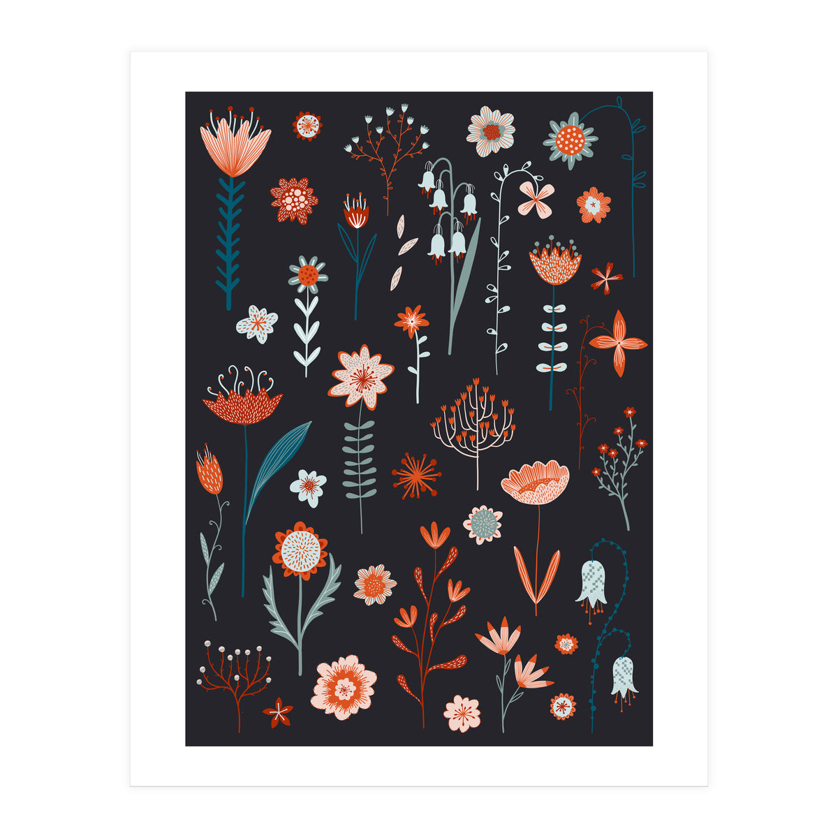 Flowers Of The Summer Dark (Print Only)