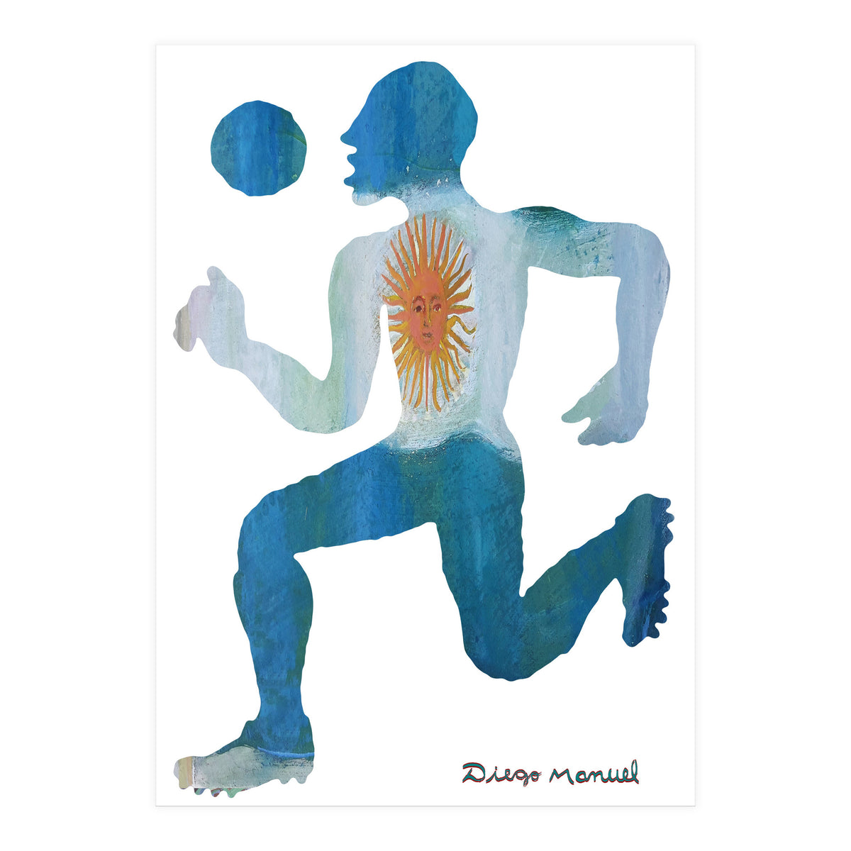 Jugador Nuevo 1 8  (Print Only)