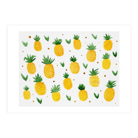 Watercolor pineapples (Print Only)