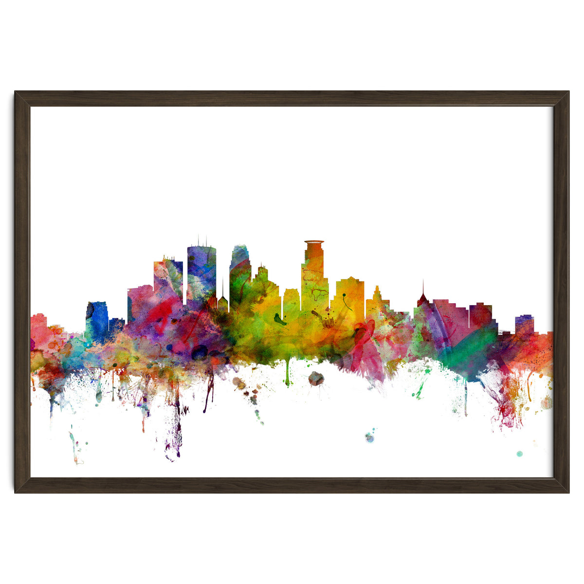 Minneapolis Minnesota Skyline