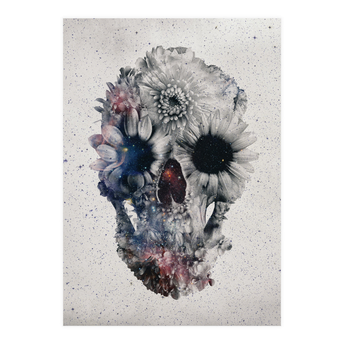 Floral Skull 2 (Print Only)