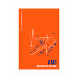 Amsterdam Airport Layout (Print Only) thumbnail