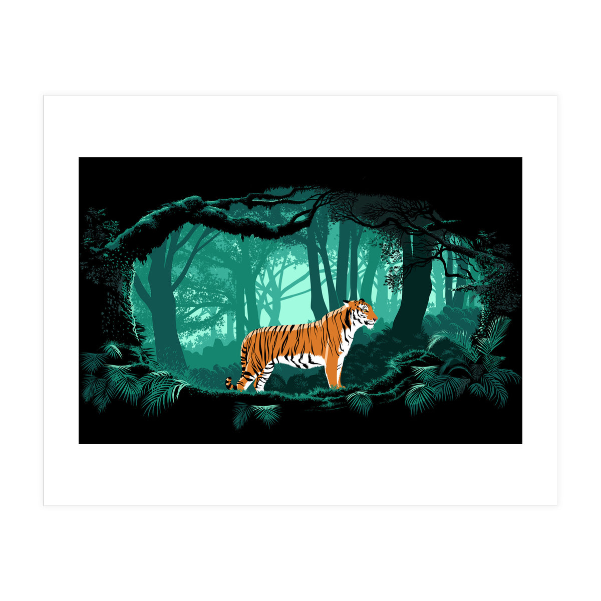 Jungle Tiger (Print Only)