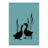 Geese lovers (Print Only) thumbnail