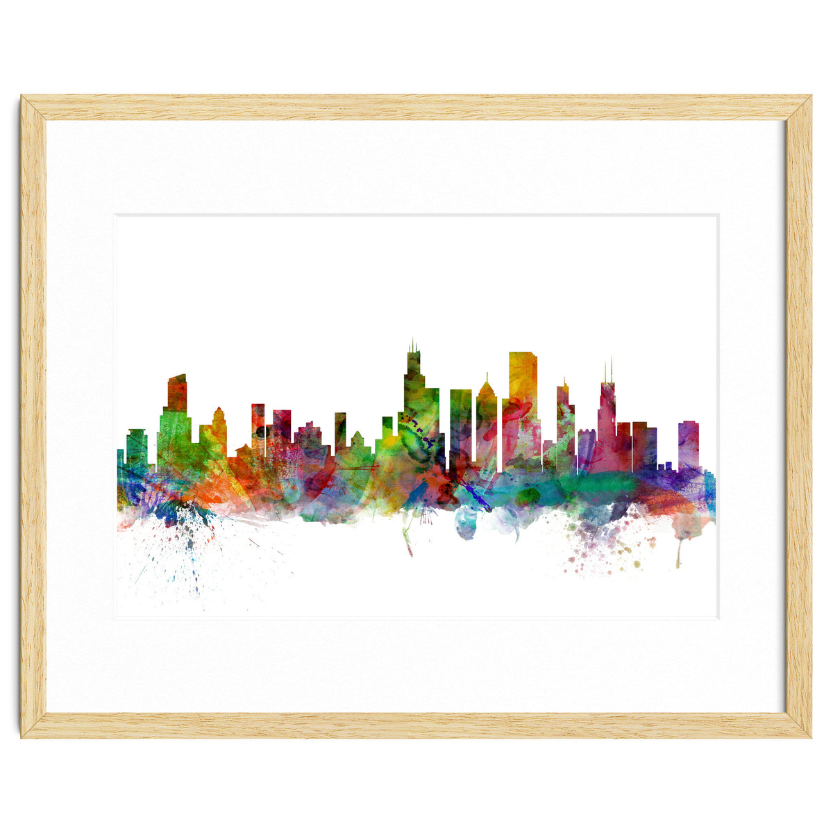 Chicago Illinois Skyline