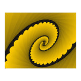 Abstract Floral Yellow (Print Only) thumbnail