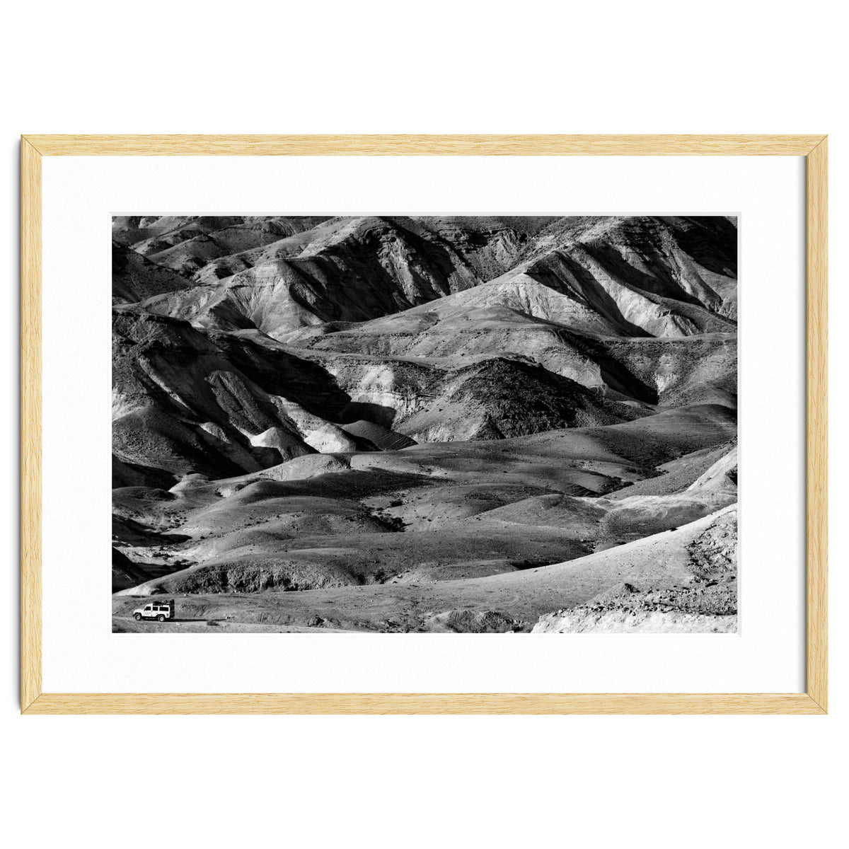 Driving across the Judean Desert