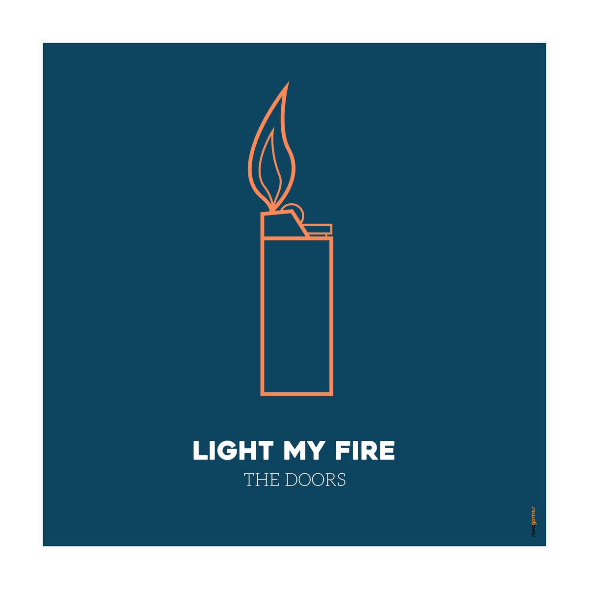 The Doors Light My Fire (Print Only)