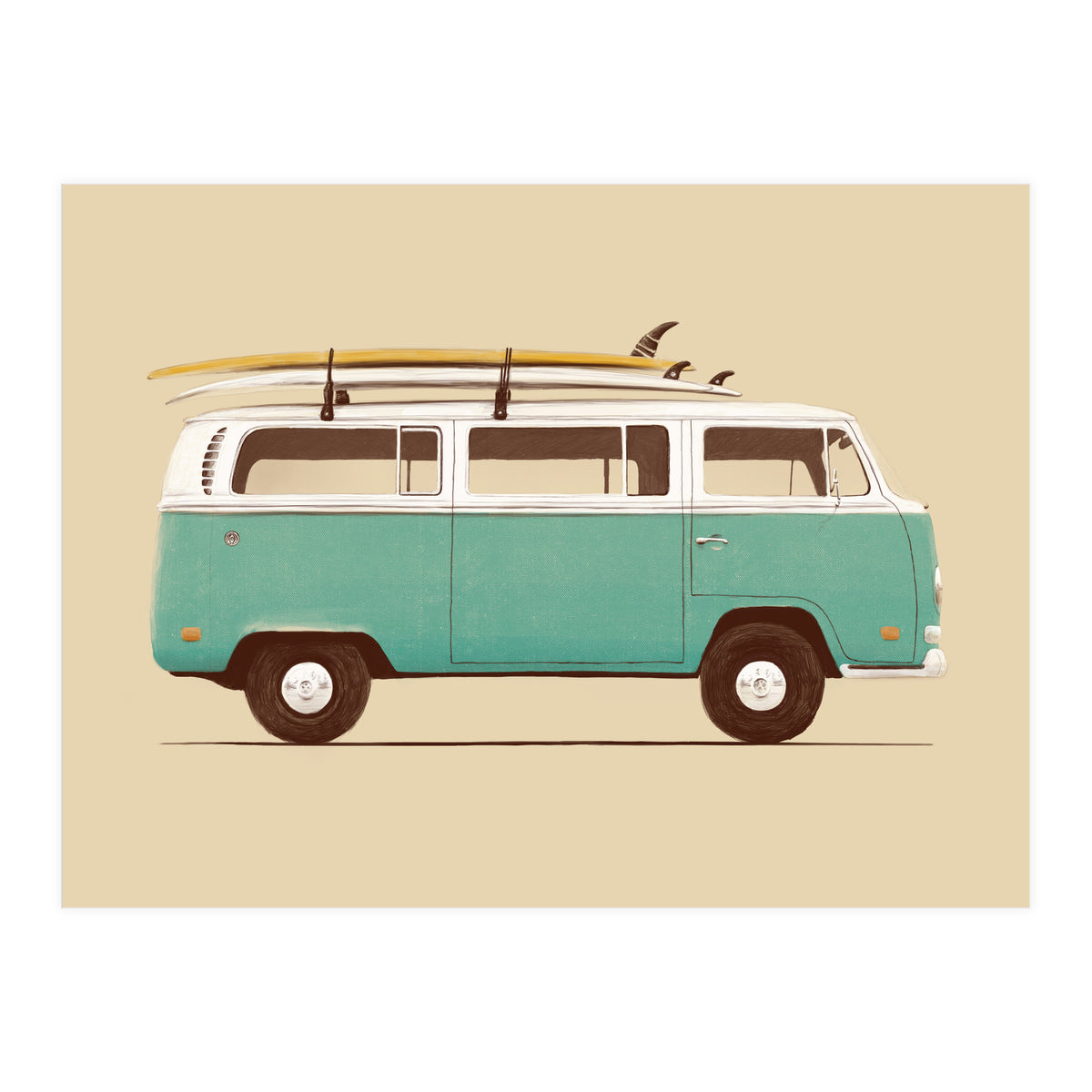 Blue Van (Print Only)