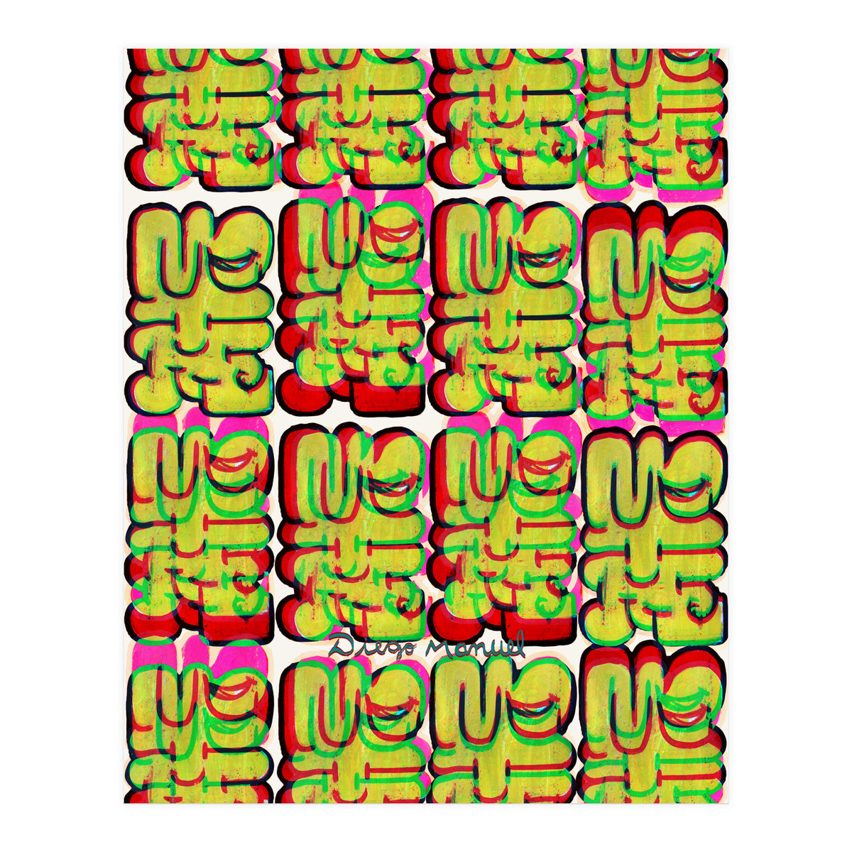 Graffitis 2021 Tapiz 111 (Print Only)