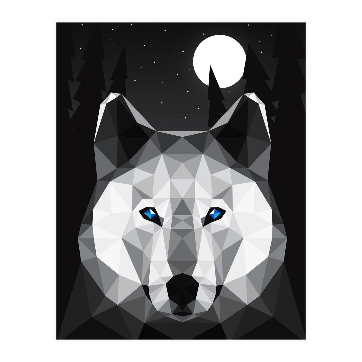The Tundra Wolf (Print Only)