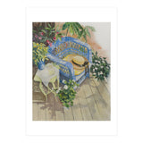 Blue Wicker (Print Only) thumbnail
