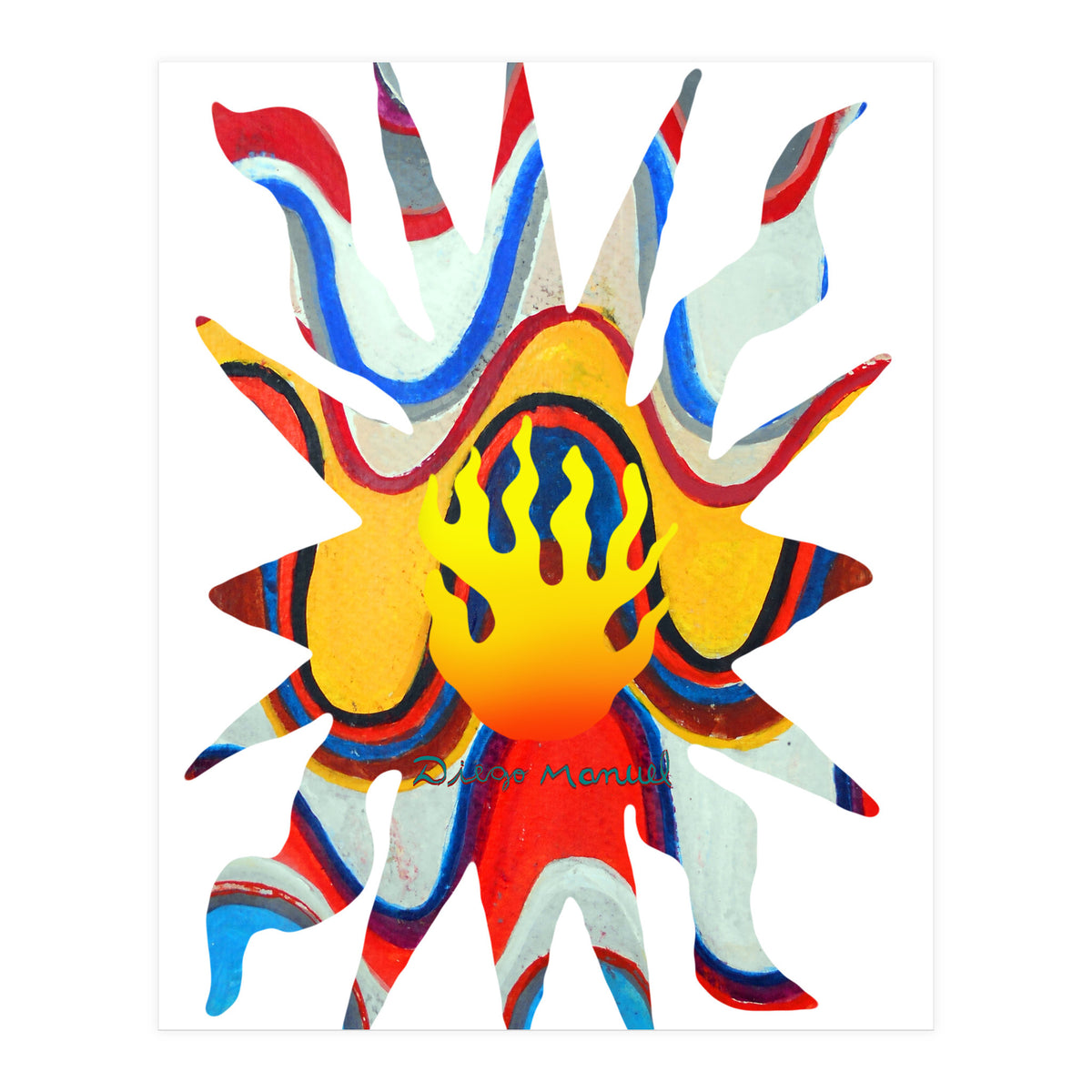 Fuego 35 Copia (Print Only)