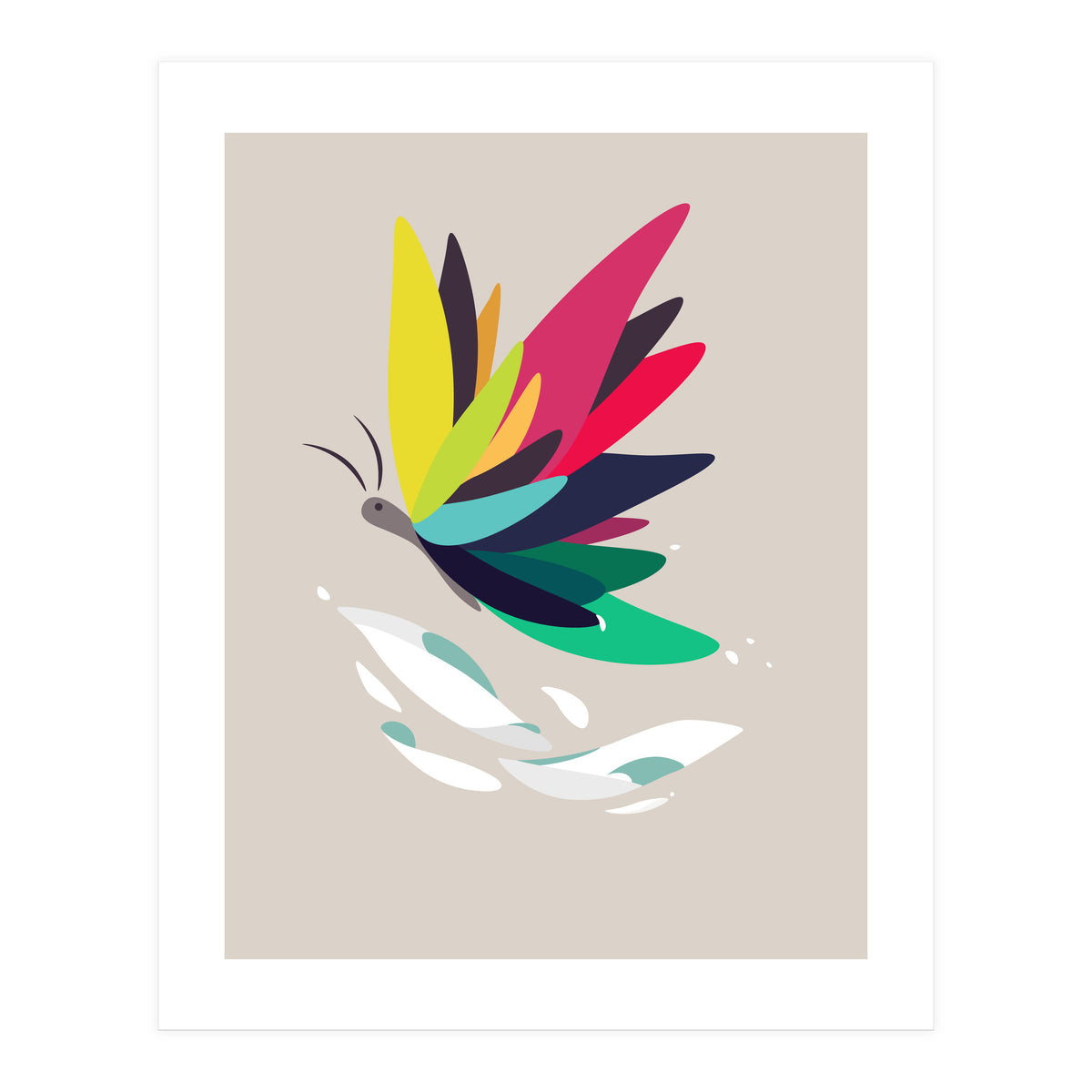 Precious secret of the butterfly (Print Only)