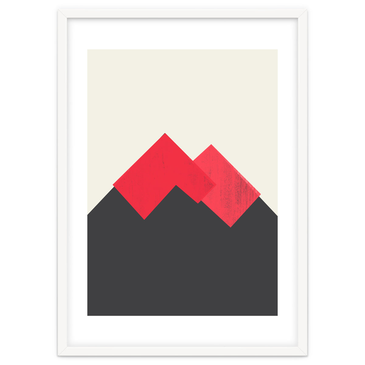 Pastel Mountains II Volcano