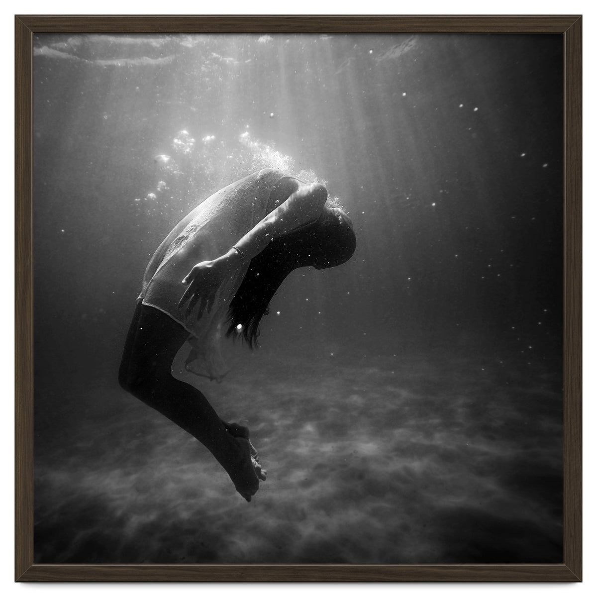 Woman Inside The Water