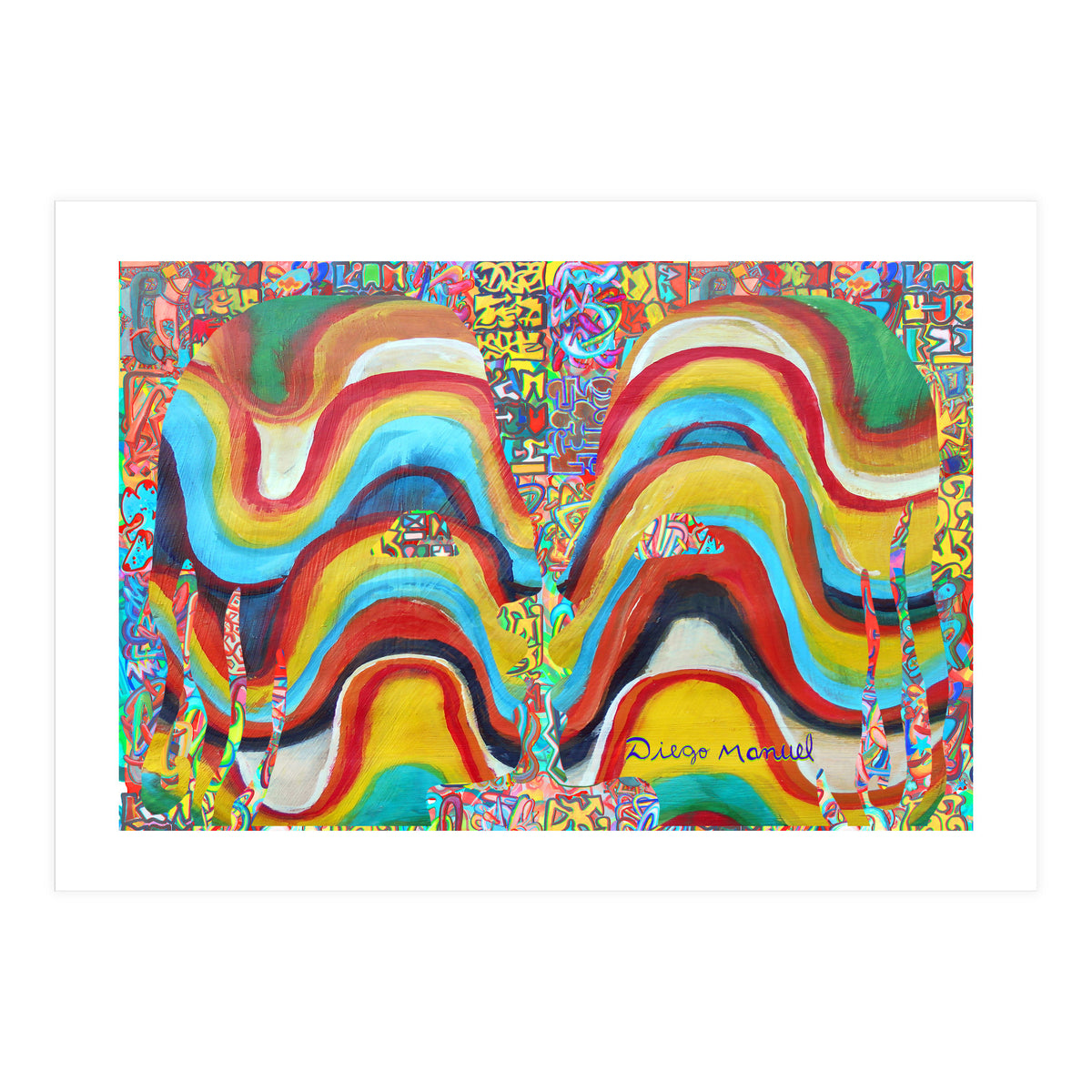 Abstracto Pop Nuevo B10 (Print Only)