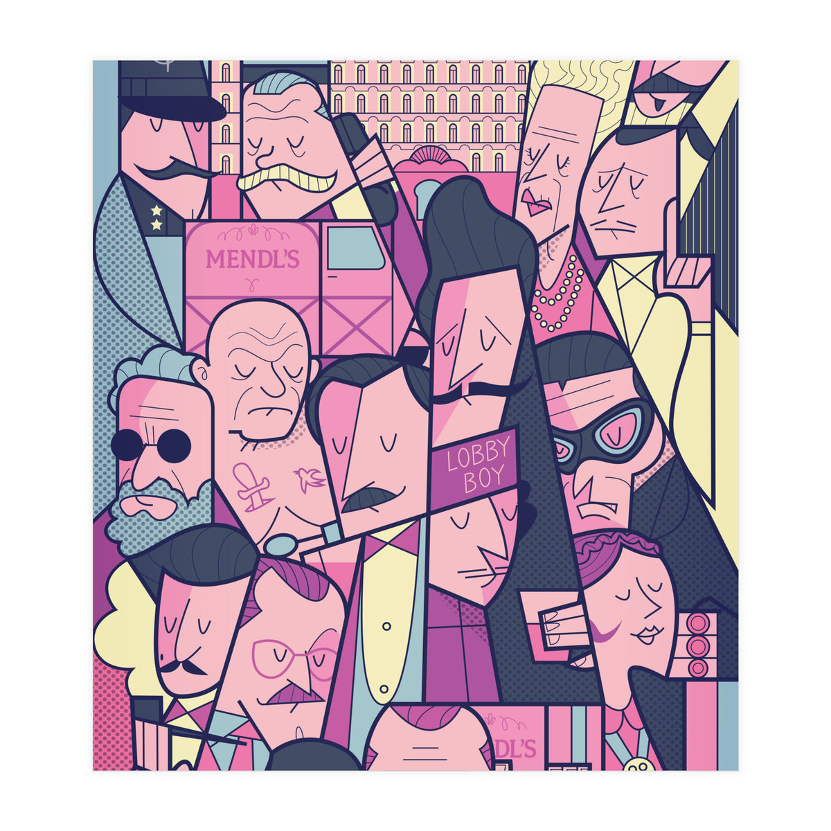 Grand Budapest Hotel (Print Only)