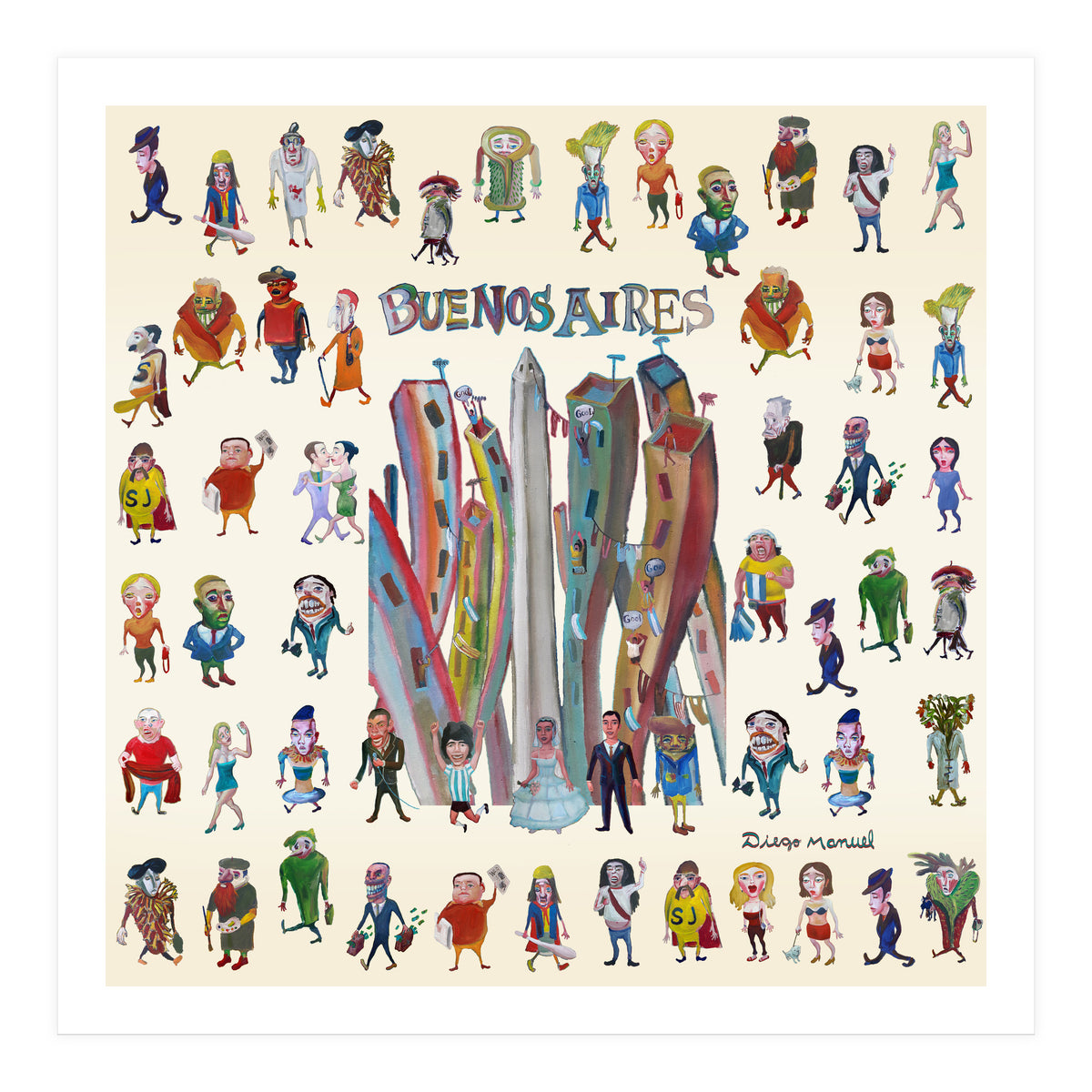 Gente De Buenos Aires (Print Only)