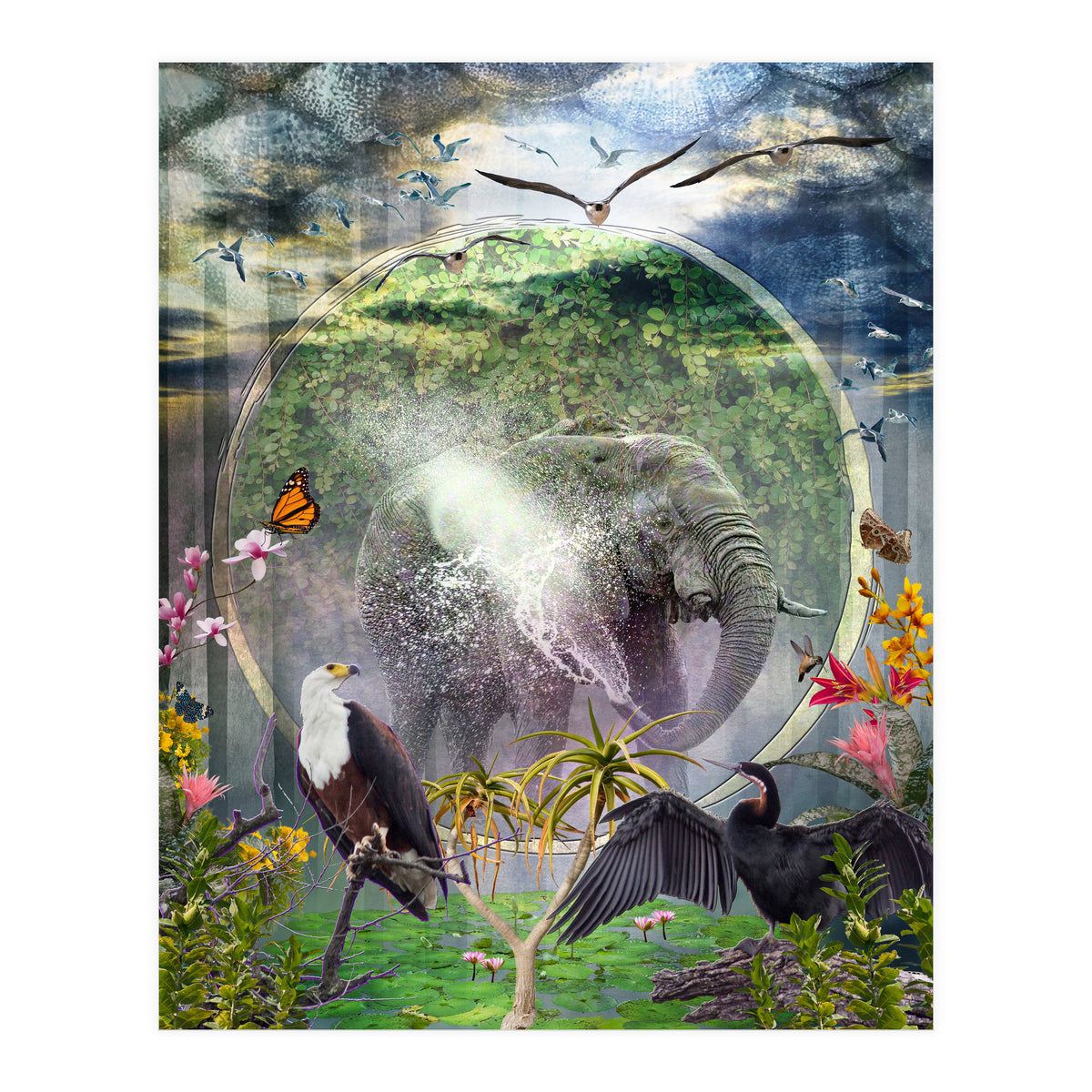 Jungle Retreat (Print Only)