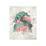Floral Owl  (Print Only) thumbnail