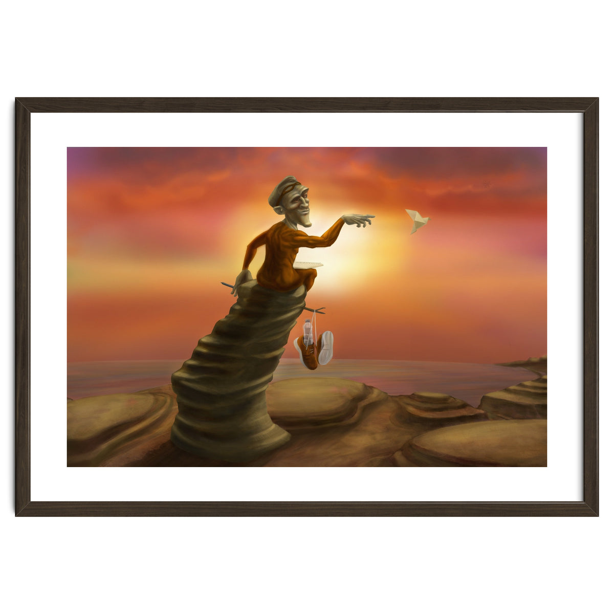 Superhero on a break