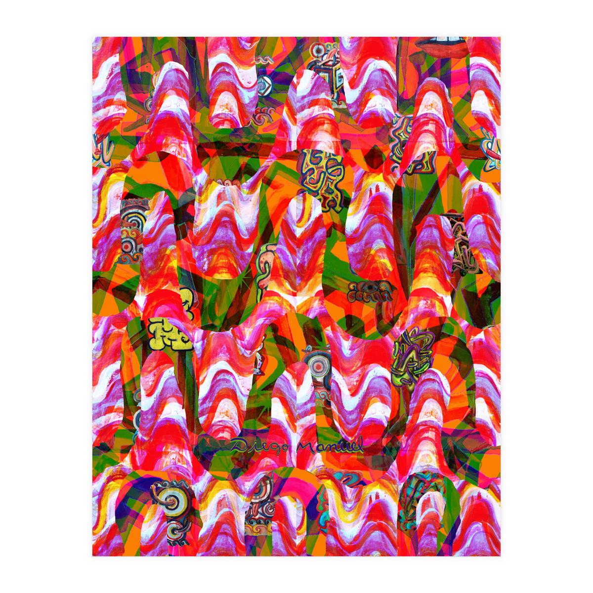 Pop Abstract 14 (Print Only)