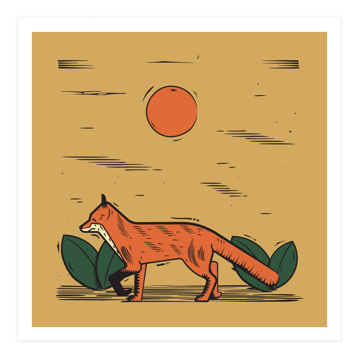 Fox (Print Only)