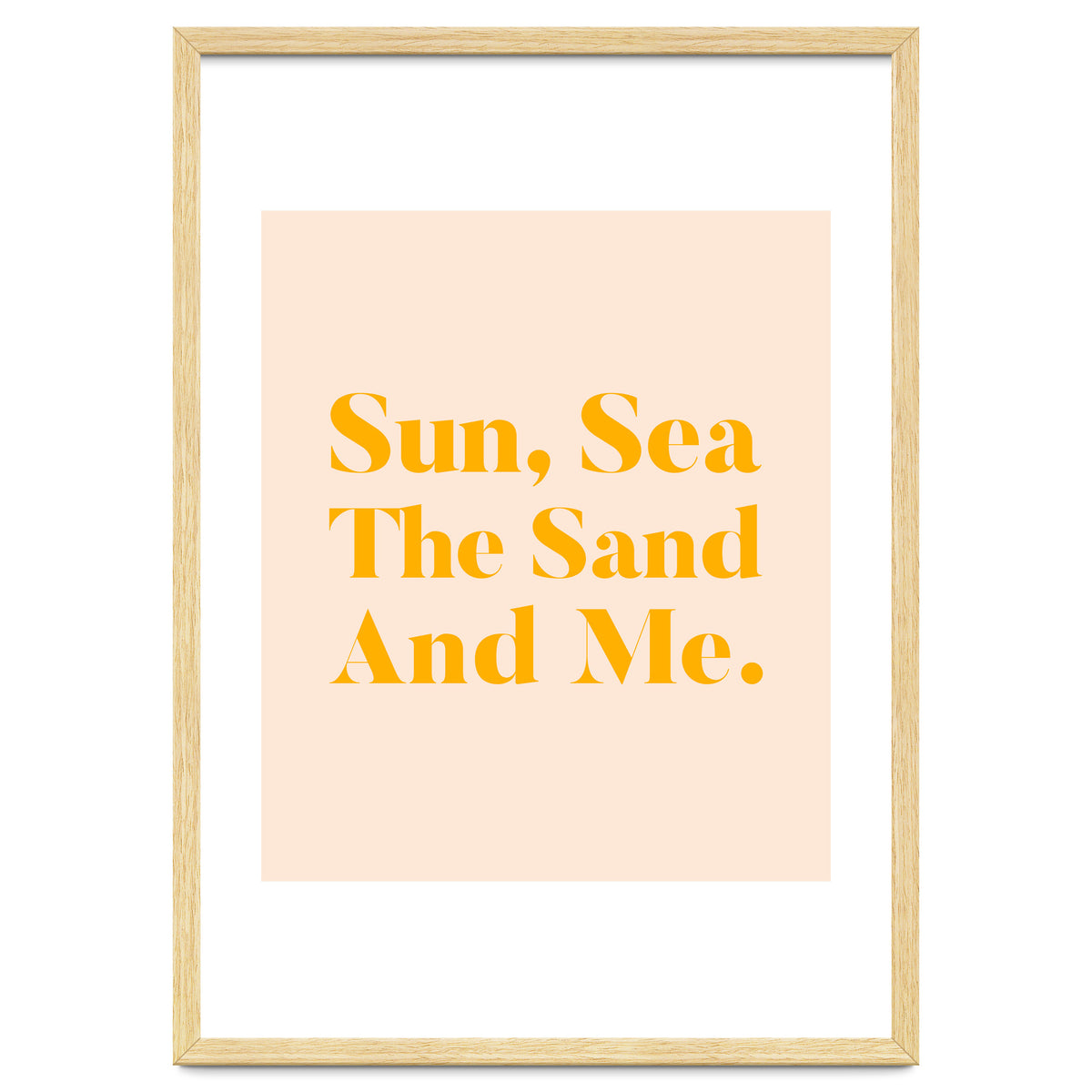 Sun, Sea, The Sand & Me