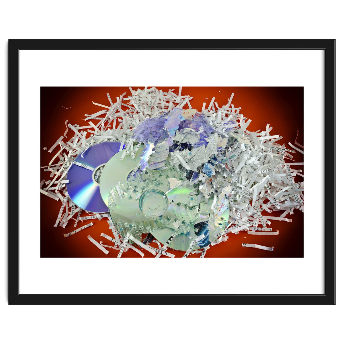 Destroyed information