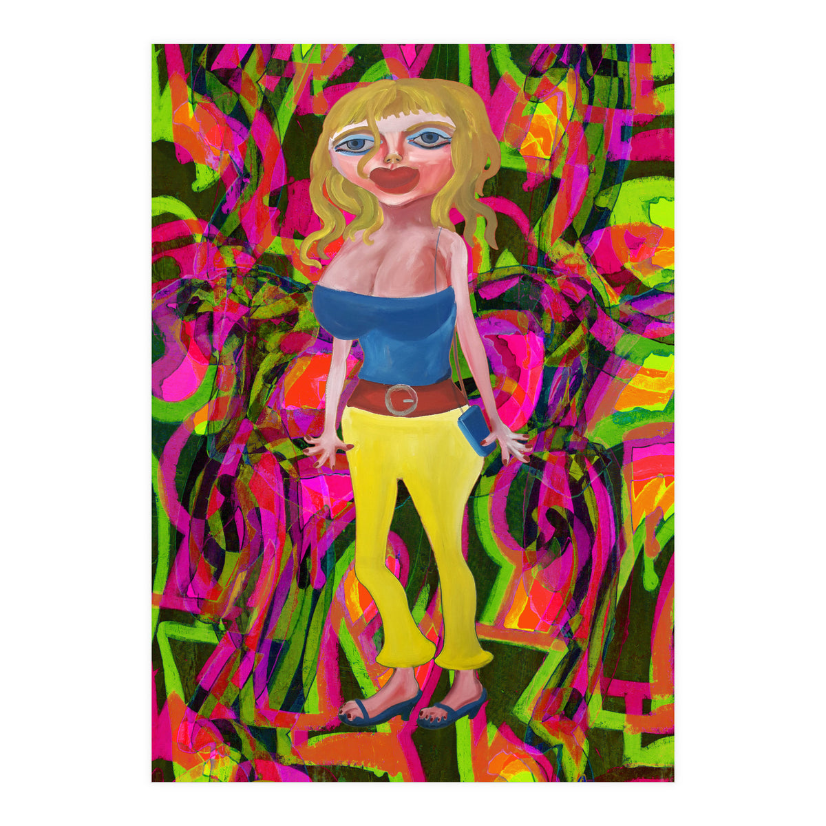 Chica Fashion B (Print Only)