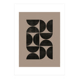 Mid-Century Modern No.24 - Woodblock Print (Print Only) thumbnail