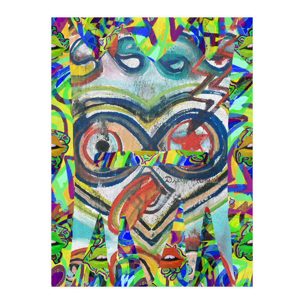 Graffiti Digital Nuevo 2023 5 (Print Only)