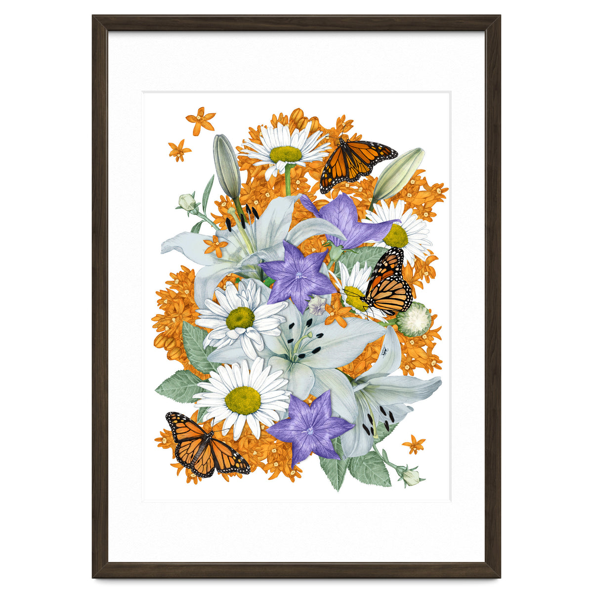 Lillies and Monarchs