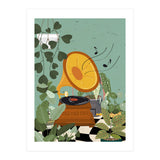 Phonograph in My Garden (Print Only) thumbnail