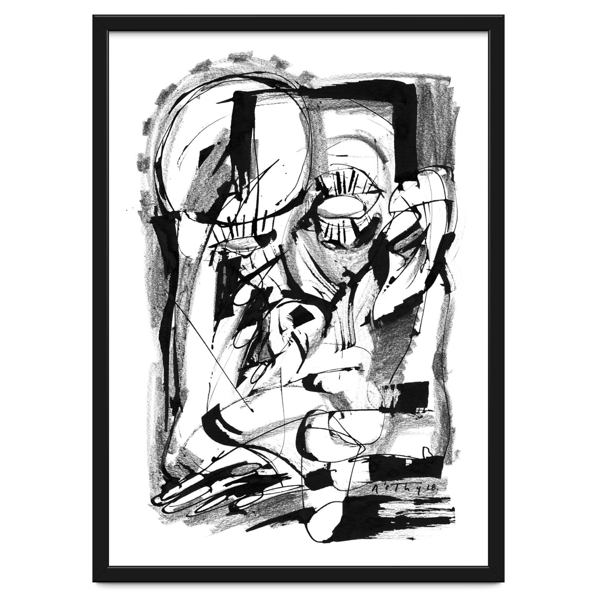 Power of the Mind - b&w