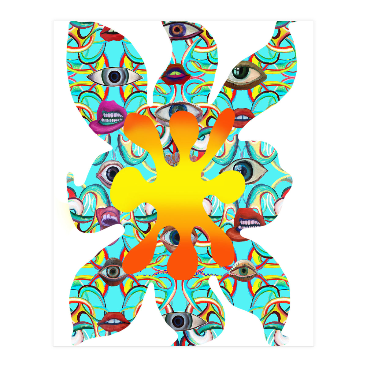 Fuego 63 Copia (Print Only)