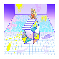 Alice Modern Pool (Print Only)