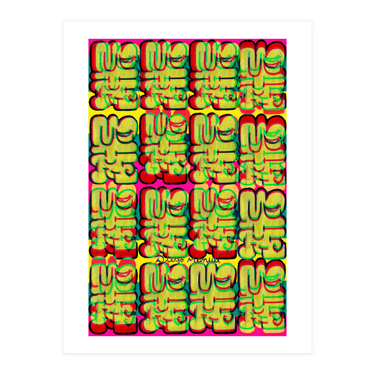 Graffitis 2021 Tapiz 118 (Print Only)