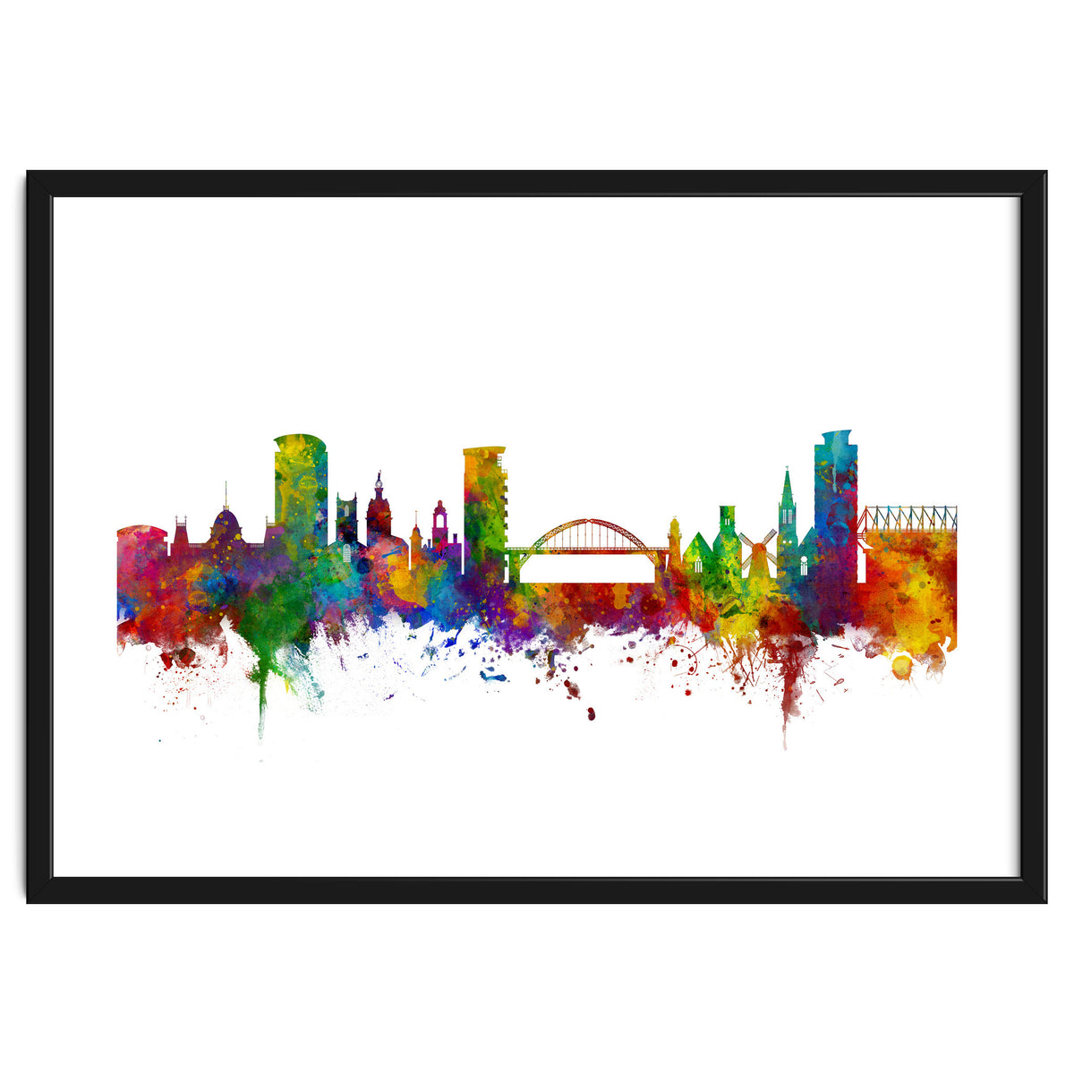 Sunderland England Skyline