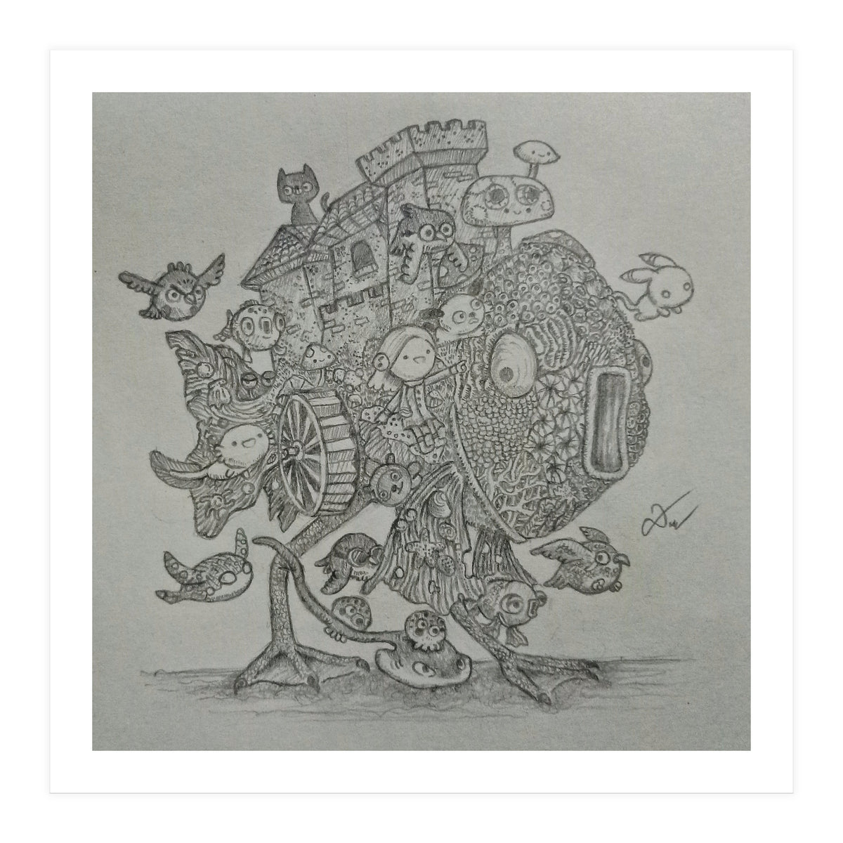 Doodle 152: Nioshca Bay Rover (Print Only)