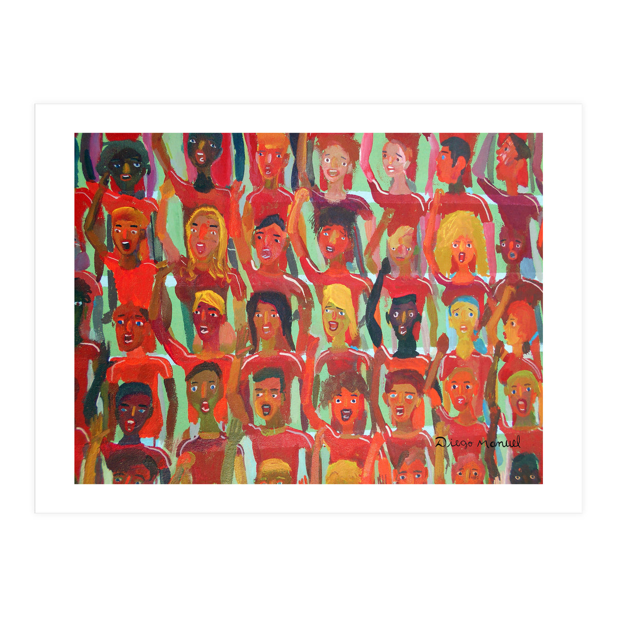 Hichada Roja Detalle 3 (Print Only)