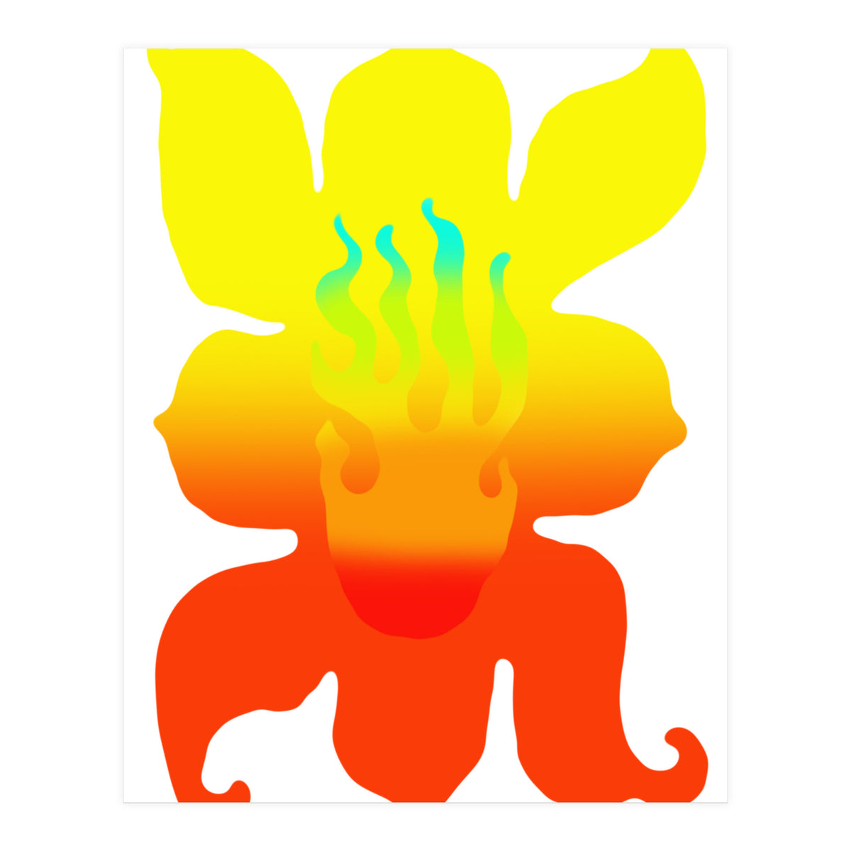 Fuego 109 Copia (Print Only)