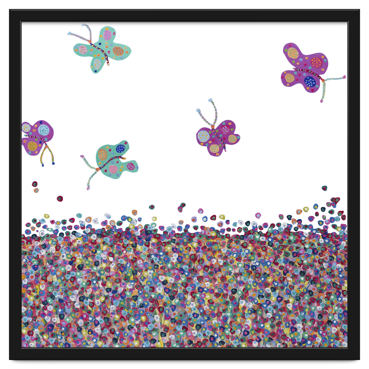 Butterflies Are Free (white)