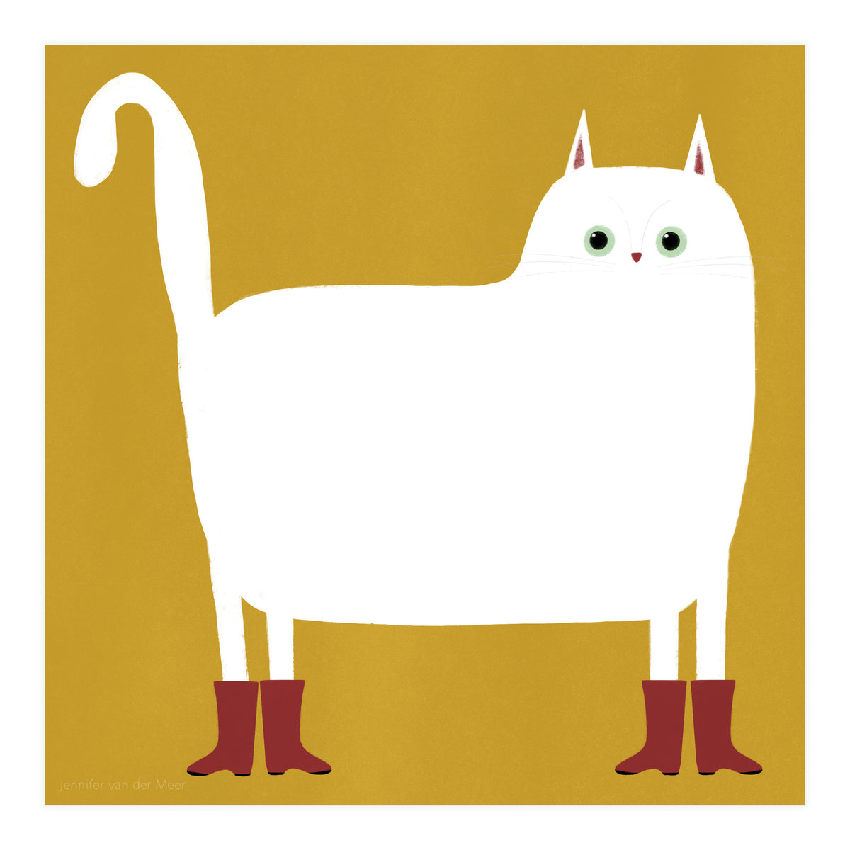 Cat 82: The rain boots (Print Only)