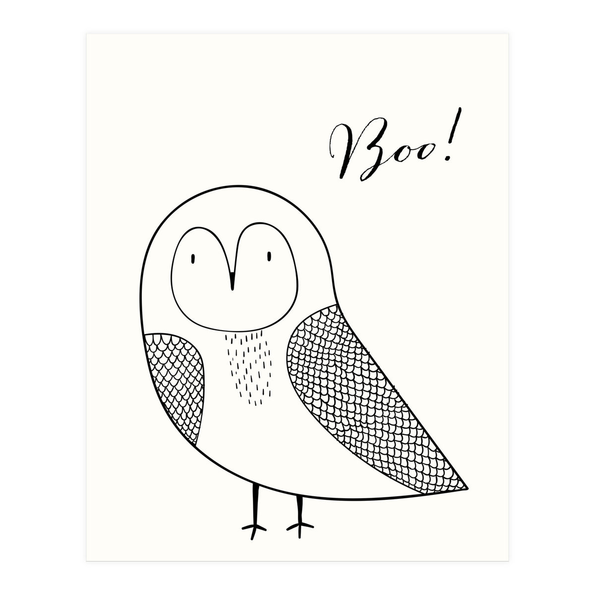 Boo (Print Only)