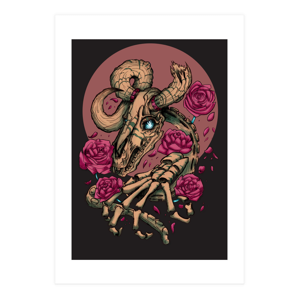 Risen with Roses (Print Only)