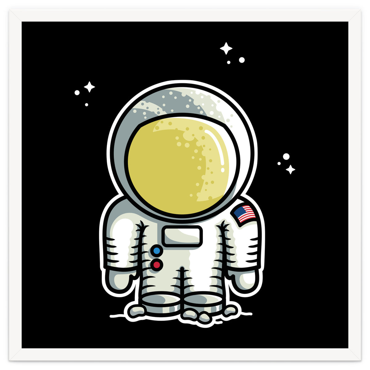 Cute Space Astronaut