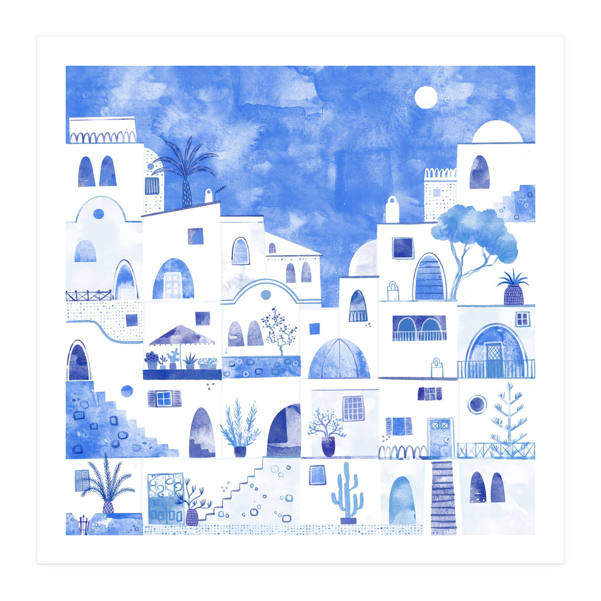 Santorini (Print Only)