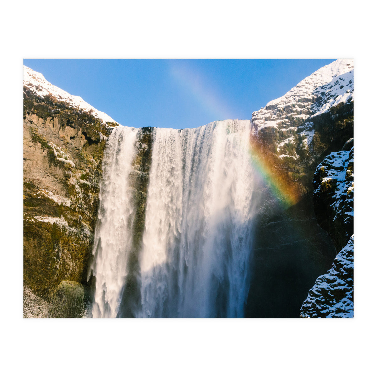 Skogafoss Waterfall Iceland 2 (Print Only)
